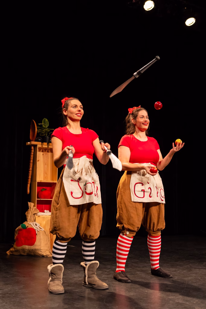 spectacle educatif Cirk O Pommes