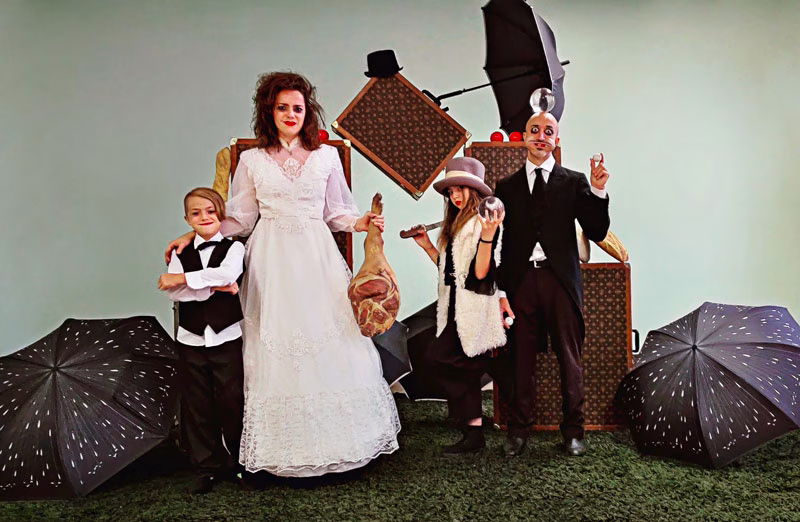 la famille de morts vivants