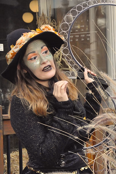 Greta la sorciere d'Halloween